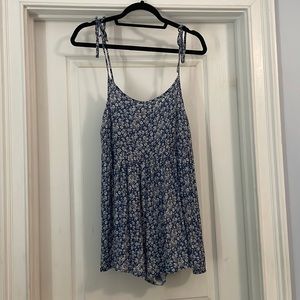 Blue Urban Outfitters Romper